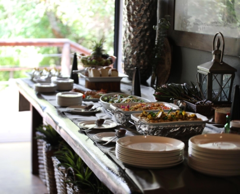 Dining Room Buffet Lunch Elephant Plains Game Lodge