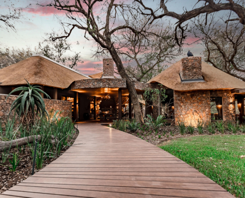 Dulini Moya Entrance Dulini Moya Lodge