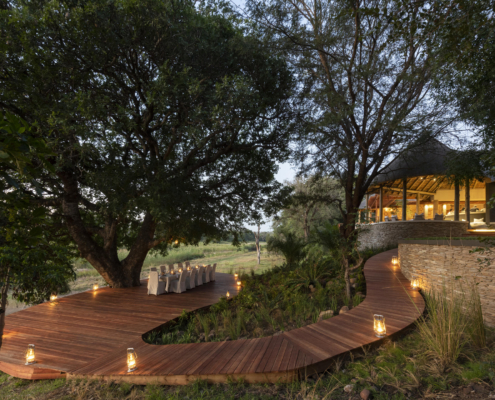Dulini River Dining Deck Dulini River Lodge