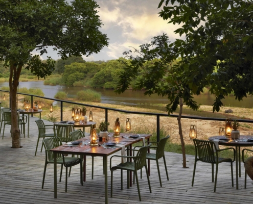 Lion Sands River Lodge Lower Deck Lion Sands River Lodge