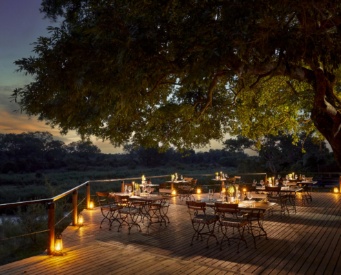 Lion Sands Tinga Lower Deck Lion Sands Tinga Lodge