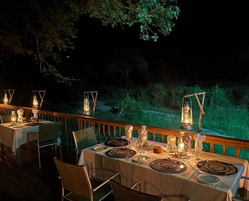 dining Notten’s Bush Lodge