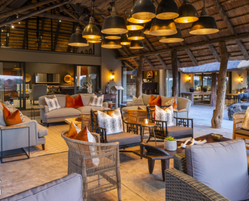 Main area Inyati Game Lodge
