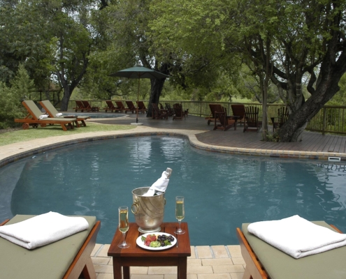 Swimming Pool Area Sabi Sabi Bush Lodge