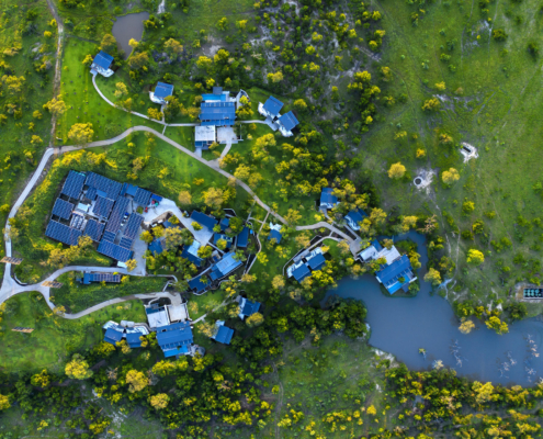 Cheetah Plains Lodge Aerial View Cheetah Plains Lodge