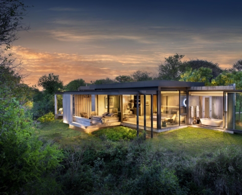 View of VIlla Cheetah Plains Lodge