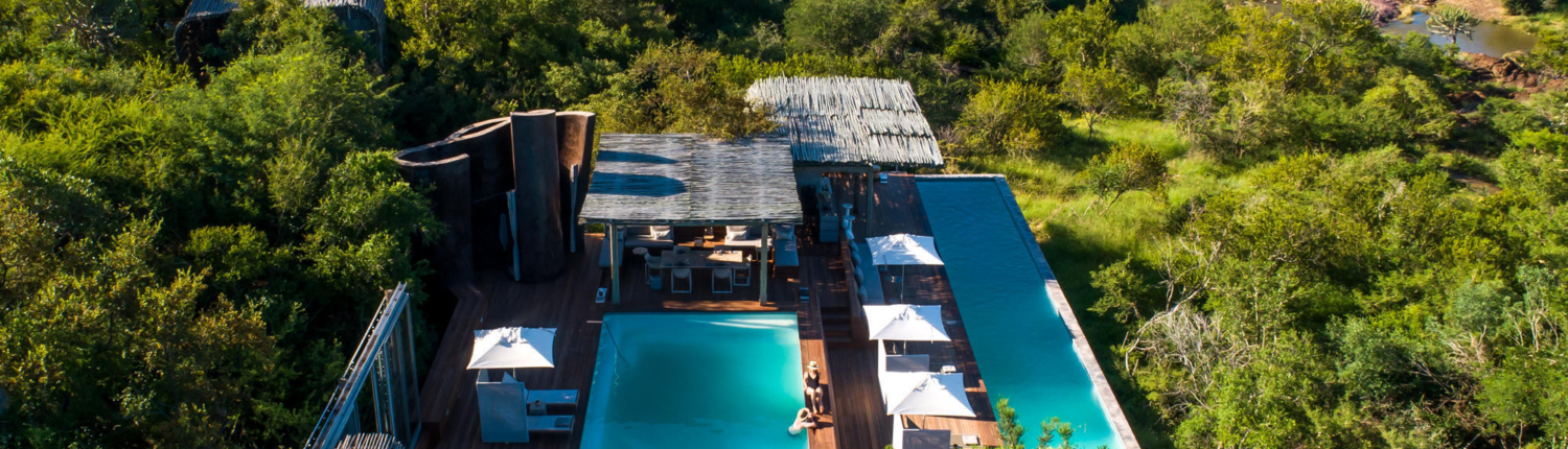 Singita Lebombo Aerial View