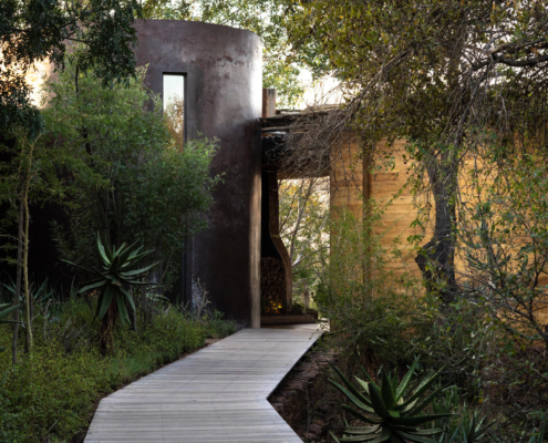 Singita Lebombo Lodge Entrance Way