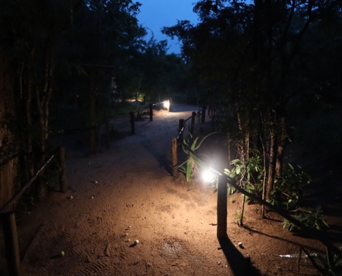 Walkways at night Langa Langa Safari Camp - Sabi Sand Lodges - Sabi Sand Game Reserve