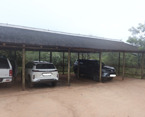 Parking area Langa Langa Safari Camp - Sabi Sand Lodges - Sabi Sand Game Reserve